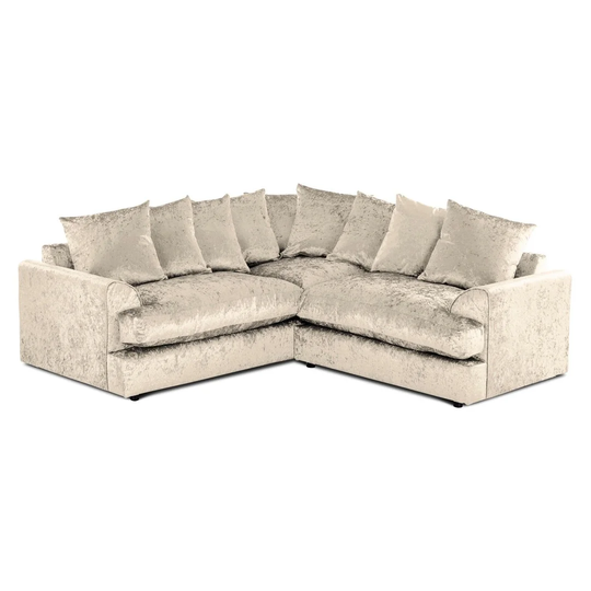 Calvin Crushed Velvet Corner Sofa