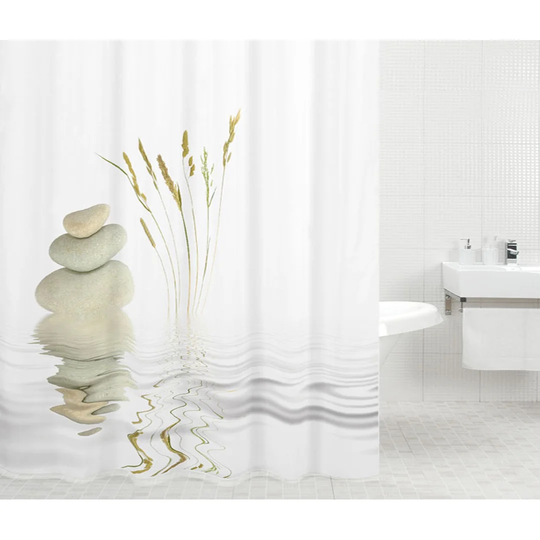 Balance Polyester Shower Curtain