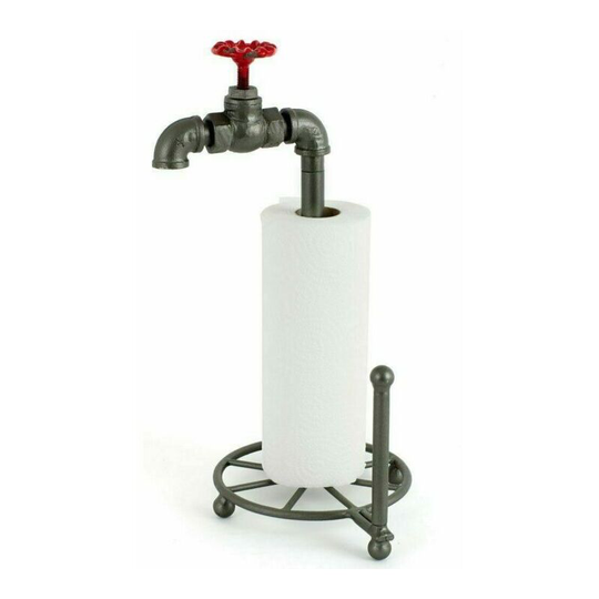 Pipe & Tap Kitchen / Toilet Roll Holder