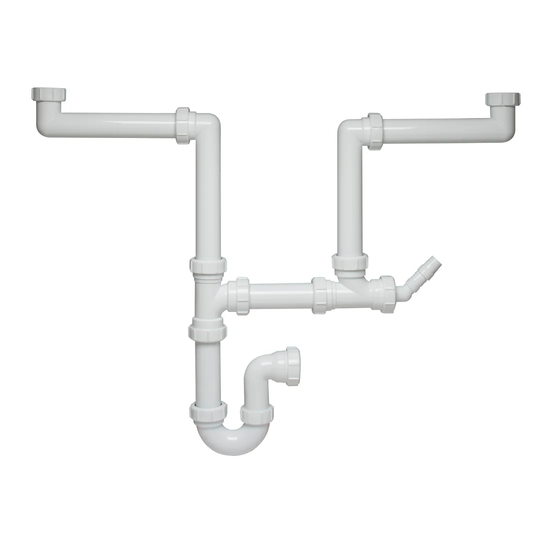 Two Bowl Plumbing Kit