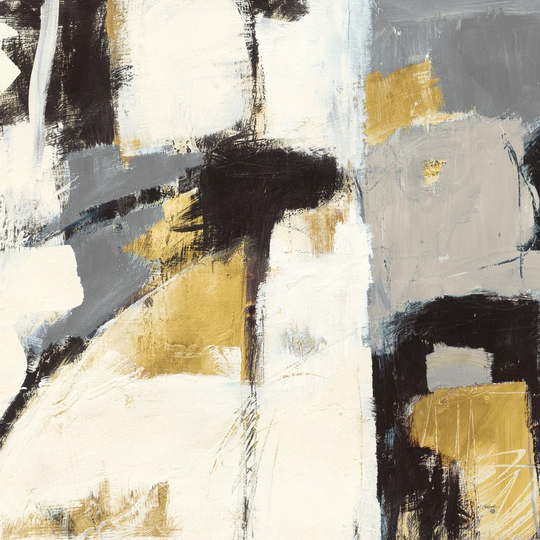 Catalina I Gold by Mike Schick - Wrapped Canvas Painting