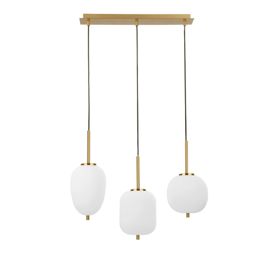 Fircrest 3-Light Kitchen Island Jar Pendant