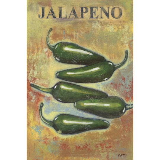 Jalapeno by Norman Wyatt Jr. - Wrapped Canvas Graphic Art