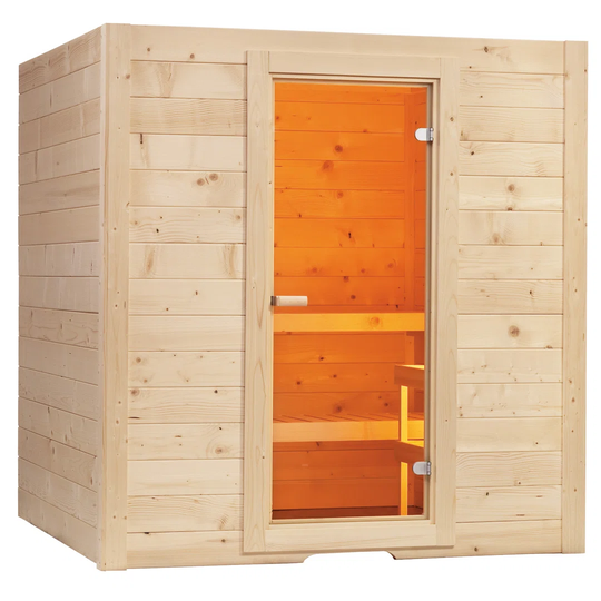 Sauna Cabin BASIC MEDIUM By SENTIOTEC 195X156 Cm