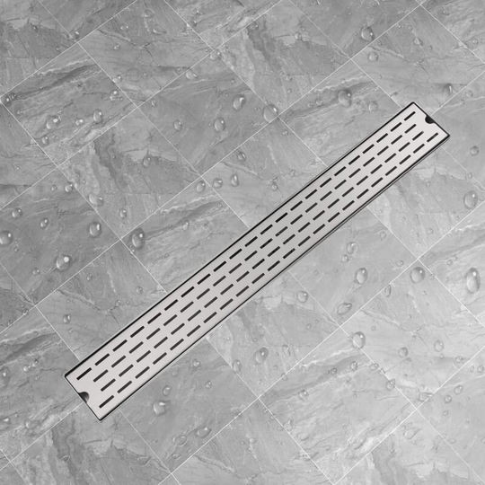 Linear Shower Drain Line 930x140 mm Stainless Steel VDTD04360 - Topdeal