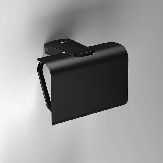 Shiela Wall Mounted Toilet Roll Holder with Flap