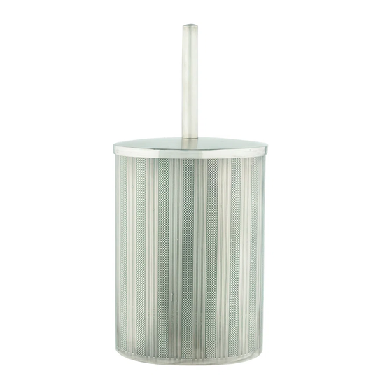 Laci Free Standing Toilet Brush and Holder