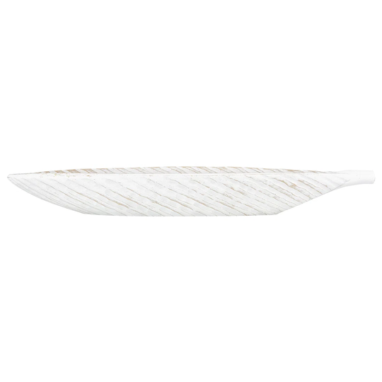 Sumas Resin Abstract Decorative Bowl in White