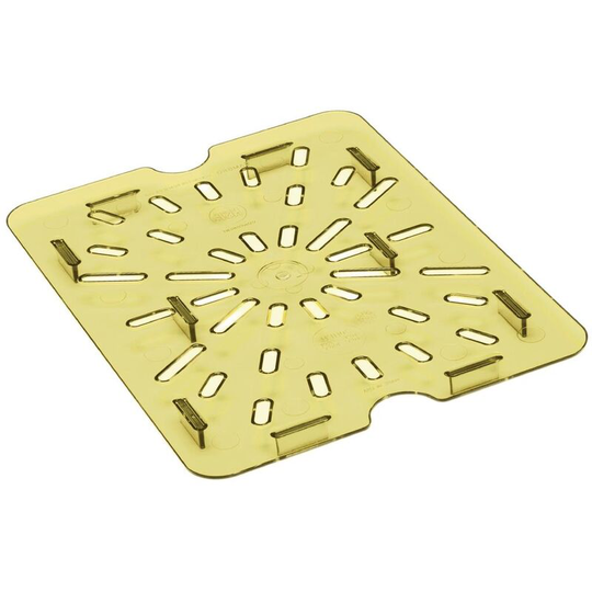 High Heat 1/2 Gastronorm Food Pan Drain Shelf - DW512 - Cambro