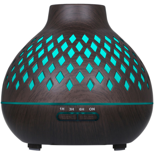 Decdeal - Ultrasonic Humidifier 400ml, Household Silent Purifier Aroma Diffuser, Dual Spray Mode
