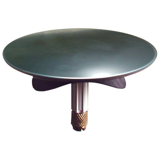 Bath Drain Hole Sink Drainage Blanking Plug Chrome Plated Cover Plate Disk