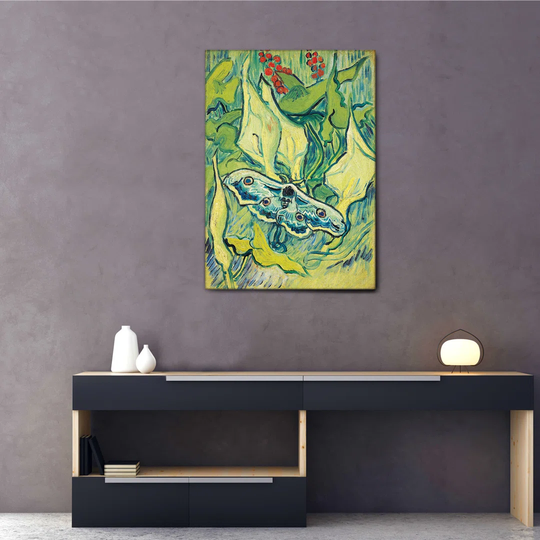 August Grove - Quadro - Vincent Van Gogh - Pavonia Maggiore - Tela Canvas - 70X100 - Pronto Da Appendere - Quadri Moderni Per La Casa
