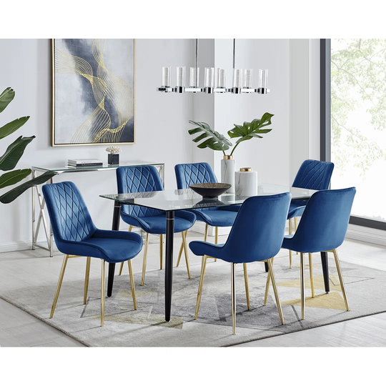 Wanship 6 - Person Dining Set