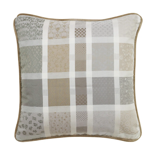 Housse De Coussin Mille Ladies Argile Pur Coton