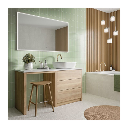 Air 120 led Bathroom Mirror 700mm h x 1200mm w - HIB
