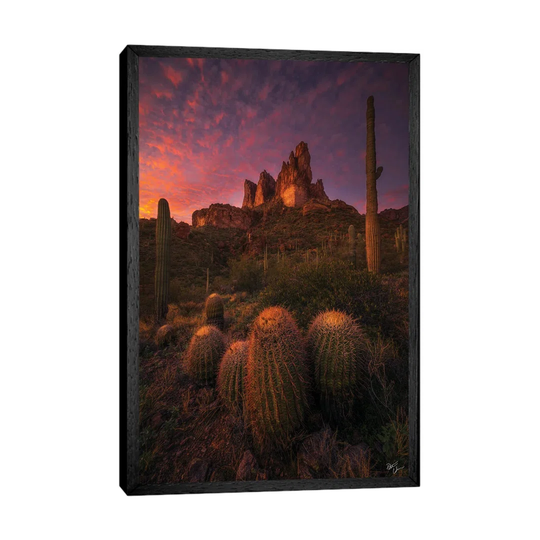 Family Gathering by Peter Coskun - Floater Frame Graphic Art on Canvas