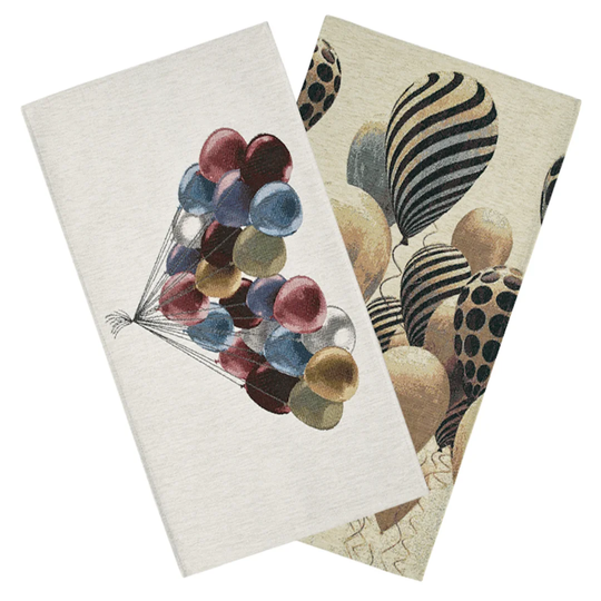 Illughi Balls Flatweave Beige/Red/Blue Rug