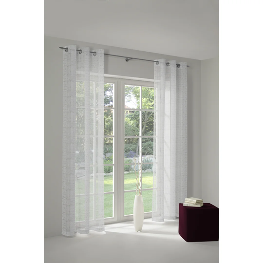 Viso Eyelet Semi Sheer Curtain