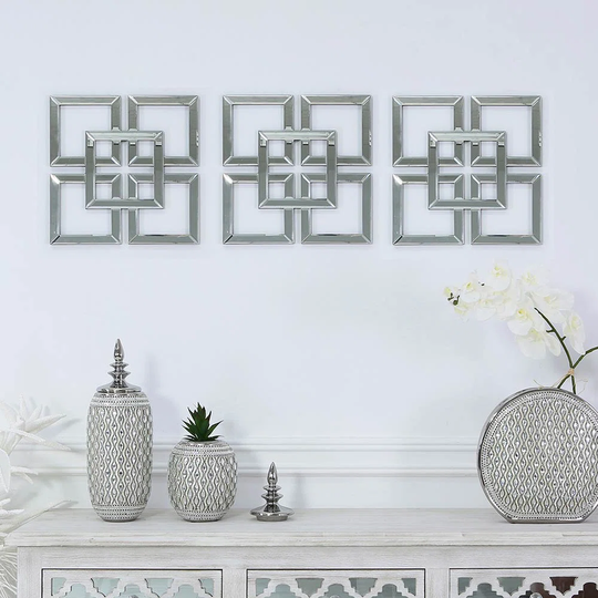 Bedroom Wall Décor, Geometric Wall Accent Hanging Decoration for Living Room Furniture
