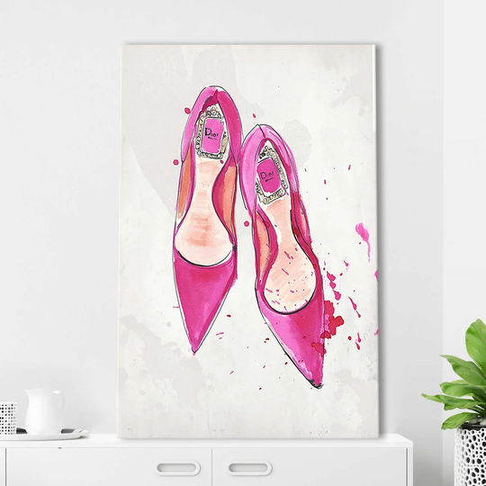 Dior 1 by Jodi - Wrapped Canvas Painting Print
