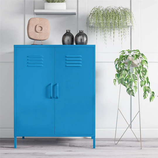 Steel 2 - Door Cabinet Accent Chest
