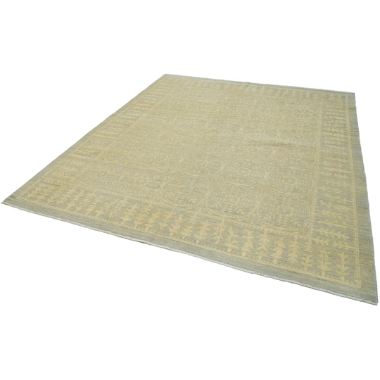 Earp Tebriz Hand-Knotted Cotton/Wool Beige Rug