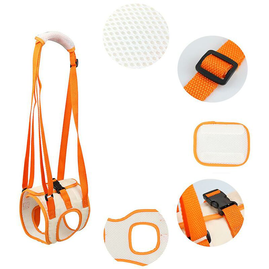 Pet Leg Straps Walking Support Pet Dog Lifting Harness Rear Leg Support Belt S