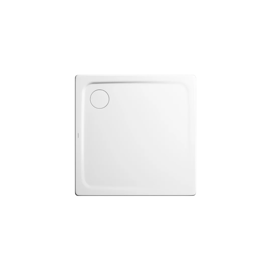 1200 x 1200 mm Steel Enamel Shower Tray - Warm Beige