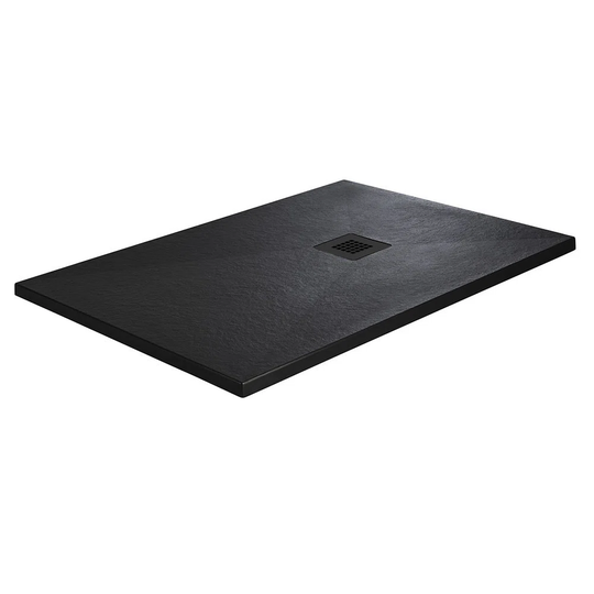 Partin Plastic Shower Tray - Black