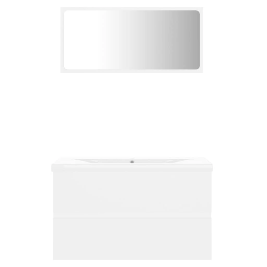 Ganta 80Cm W x 45Cm H x 38.5Cm D Bathroom Storage Furniture Set