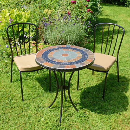 Lisette 2 Seater Bistro Set with Cushions