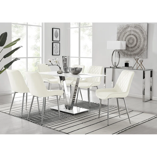Weippe 6 - Person Dining Set