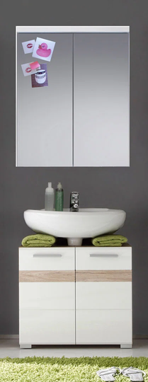 Gunnoe 2 Piece Bathroom Furniture Suite