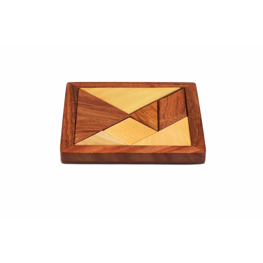 Tangram Puzzle Sculpture
