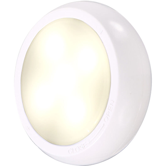 5LEDs Under Cabinet Lights 3 * aaa Cell Operated & usb Charging Dimmable Brightness Adjustable Atmospheres Night Light for Kitchen Closet Counter