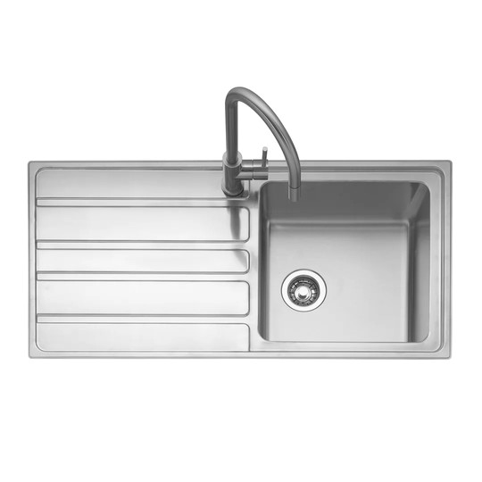 Vertice Single Bowl Inset Kitchen Sink