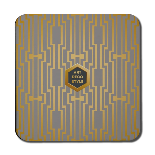 Art Deco Style Coaster