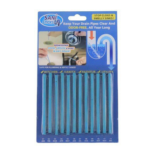 Drain Strips | 1 Pack 12pcs | Drain Cleaner & Deodorizer