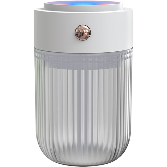 Asupermall - 250mL Car Mist Humidifier with Colorful Night Light Desktop usb Mist Humidifier Cool Air Humidifier for Home Office Bedroom 2 Spray