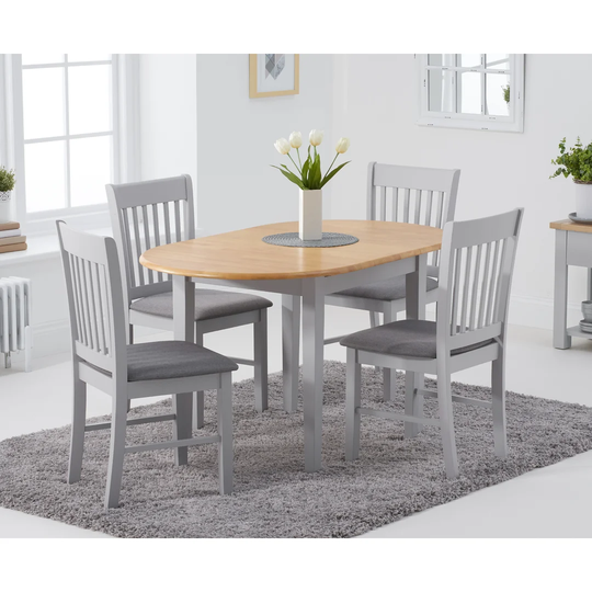 Silliman Extendable Dining Set with 4 Chairs