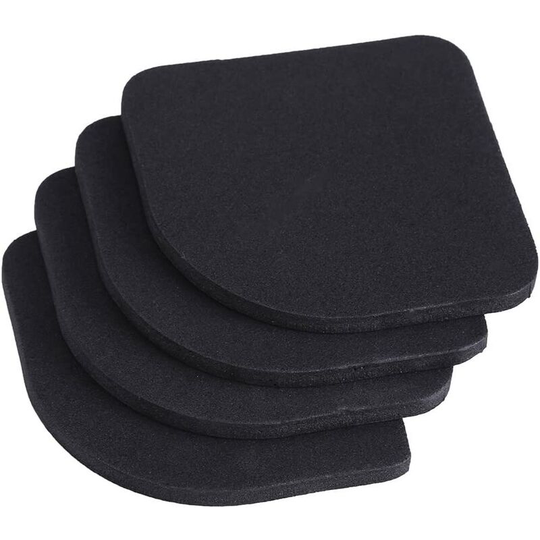 4pcs Anti Vibration Mats Washing Machine Pads eva Anti Vibration Pads for Home Appliance Scratch Protector