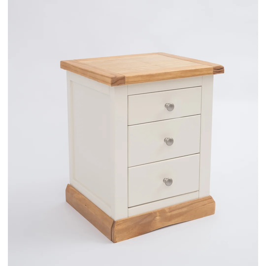 Childers 3 Drawer Bedside Table