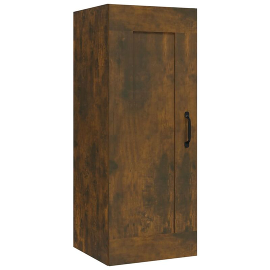 Vidaxl - Hanging Cabinet Smoked Oak 35x34x90 cm Engineered Wood Brown