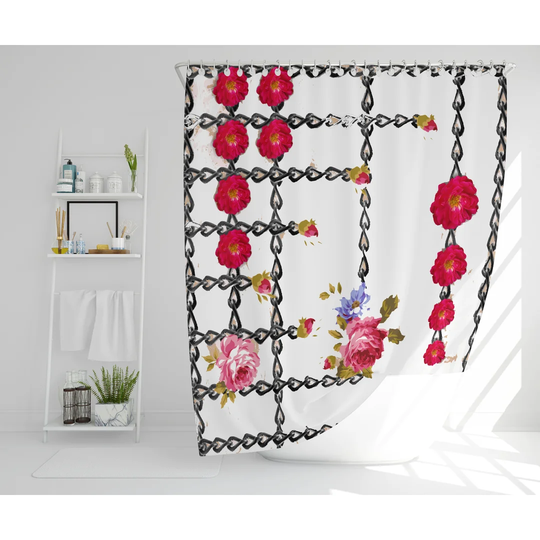 Nesbitt Polyester Shower Curtain Set