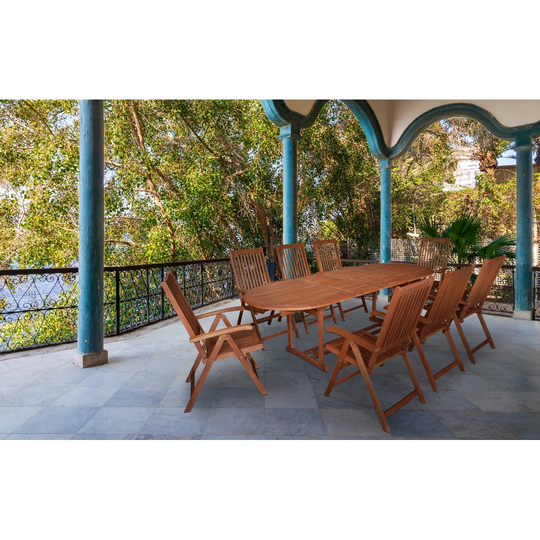 Peony 8 Seater Dining Set