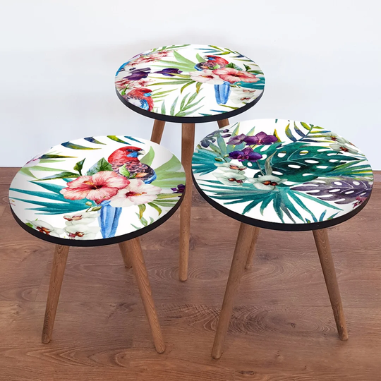 Virgie 3 Piece Nest of Tables