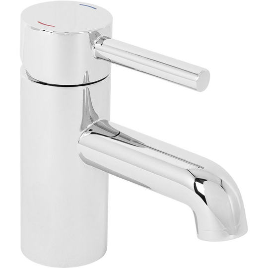 NRG - Mono Chrome Basin Sink Mixer Tap Modern Bathroom Lever Faucet