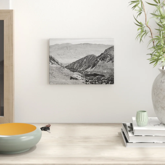 'Owens Valley, Kings River Canyon' by Ansel Adams Graphic Art
