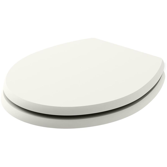 Fitzroy Soft Close Toilet Seat Pointing White - Bayswater