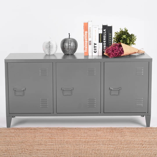 Rathbun 3 Door Storage Cabinet